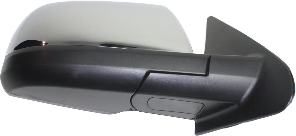 TUNDRA 07-09 MIRROR RH, Non-Towing, Manual Adjust, Manual Folding, Non-Heated, Chrome, w/o Signal Light, Base Model