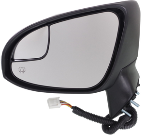 VENZA 13-14 MIRROR LH, Power, Manual Folding, Heated, Paintable, w/ Puddle and Signal Lights, w/o Memory