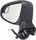 VENZA 13-14 MIRROR LH, Power, Manual Folding, Heated, Paintable, w/ Puddle and Signal Lights, w/o Memory