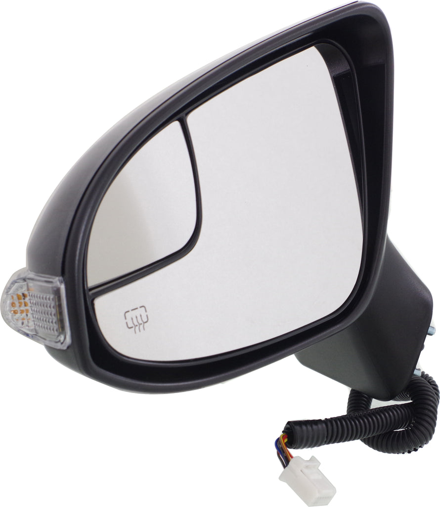VENZA 13-14 MIRROR LH, Power, Manual Folding, Heated, Paintable, w/ Puddle and Signal Lights, w/o Memory