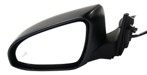 CAMRY 15-15 MIRROR LH, Power, Manual Folding, Heated, Paintable, w/ BSD in Glass, w/o Auto Dimming, Memory, and Signal Light