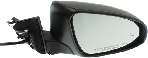 CAMRY 15-15 MIRROR RH, Power, Manual Folding, Heated, Paintable, w/ BSD in Glass, w/o Auto Dimming, Memory, and Signal Light