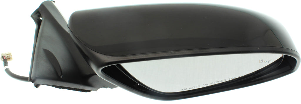 CAMRY 15-15 MIRROR RH, Power, Manual Folding, Heated, Paintable, w/ BSD in Glass, w/o Auto Dimming, Memory, and Signal Light