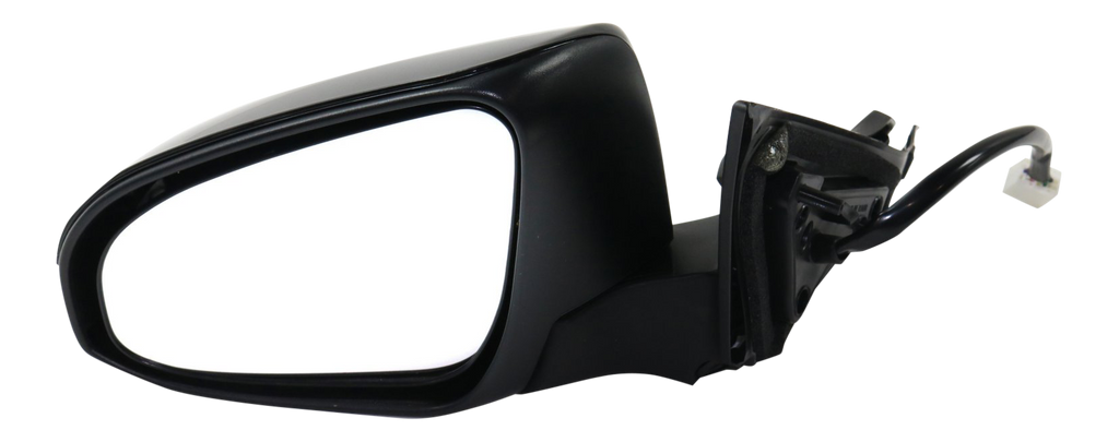 CAMRY 15-15 MIRROR LH, Power, Power Folding, Heated, Paintable, w/ In-housing Signal Light, w/o Auto Dimming, BSD, and Memory