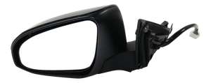 CAMRY 15-15 MIRROR LH, Power, Power Folding, Heated, Paintable, w/ In-housing Signal Light, w/o Auto Dimming, BSD, and Memory