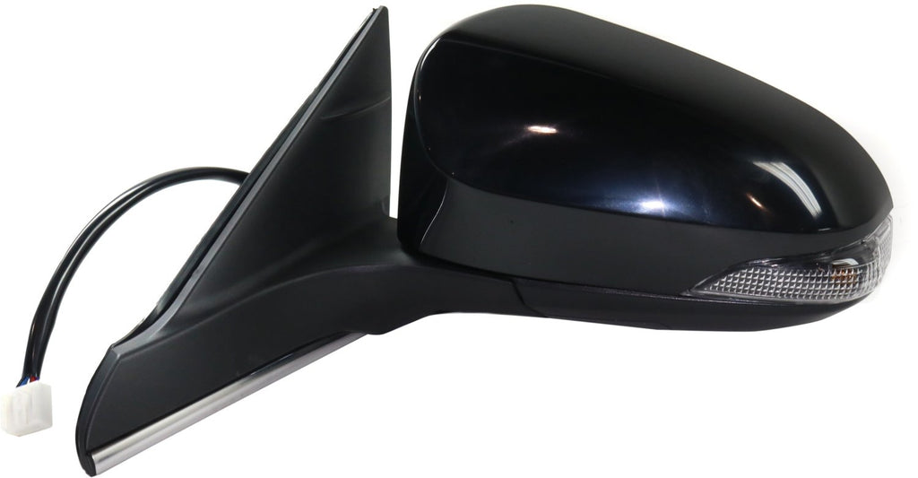 CAMRY 15-15 MIRROR LH, Power, Power Folding, Heated, Paintable, w/ In-housing Signal Light, w/o Auto Dimming, BSD, and Memory