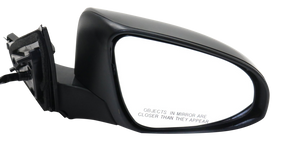 CAMRY 15-15 MIRROR RH, Power, Power Folding, Heated, Paintable, w/ In-housing Signal Light, w/o Auto Dimming, BSD, and Memory