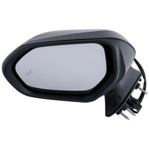 AVALON 19-22 MIRROR LH, Power, Manual Folding, Heated, Paintable, w/ BSD in Glass and In-housing Signal Light, w/o Auto Dimming and Memory