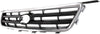 CAMRY 00-01 GRILLE, Chrome Shell/Painted Silver-Black Insert