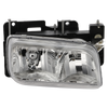 YUKON 92-00 HEAD LAMP RH, Assembly, Halogen, Composite, (00-00 Denali Model Only)