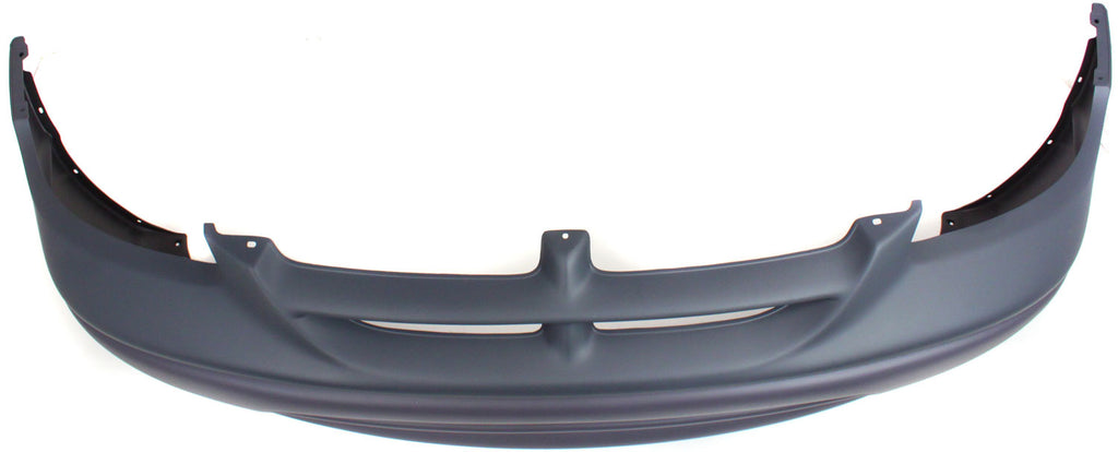 CARAVAN 97-98 FRONT BUMPER COVER, Primed, w/o Fog Light Holes, Base/SE Models