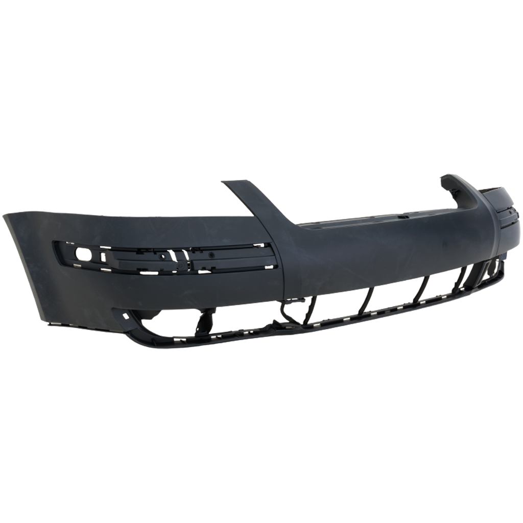 PASSAT 01-05 FRONT BUMPER COVER, Primed, w/o Headlight Washer Holes, New Body Style