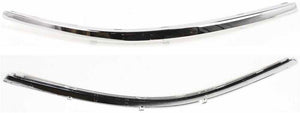 PASSAT 01-05 FRONT BUMPER MOLDING RH, Upper, Plastic, Chrome, New Body Style