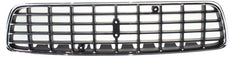 S60 01-04 GRILLE, Chrome Shell/Painted Black Insert, (Exc. R Models)