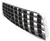 S60 01-04 GRILLE, Chrome Shell/Painted Black Insert, (Exc. R Models)