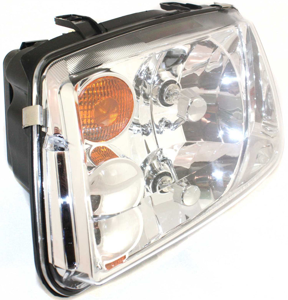 JETTA 02-05 HEAD LAMP LH, Assembly, Halogen, w/o Fog Lights, From VIN 2108641, Exc 1.8L