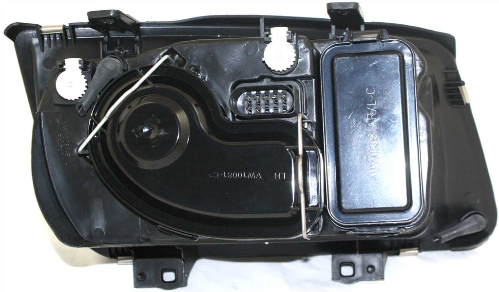 JETTA 02-05 HEAD LAMP LH, Assembly, Halogen, w/o Fog Lights, From VIN 2108641, Exc 1.8L