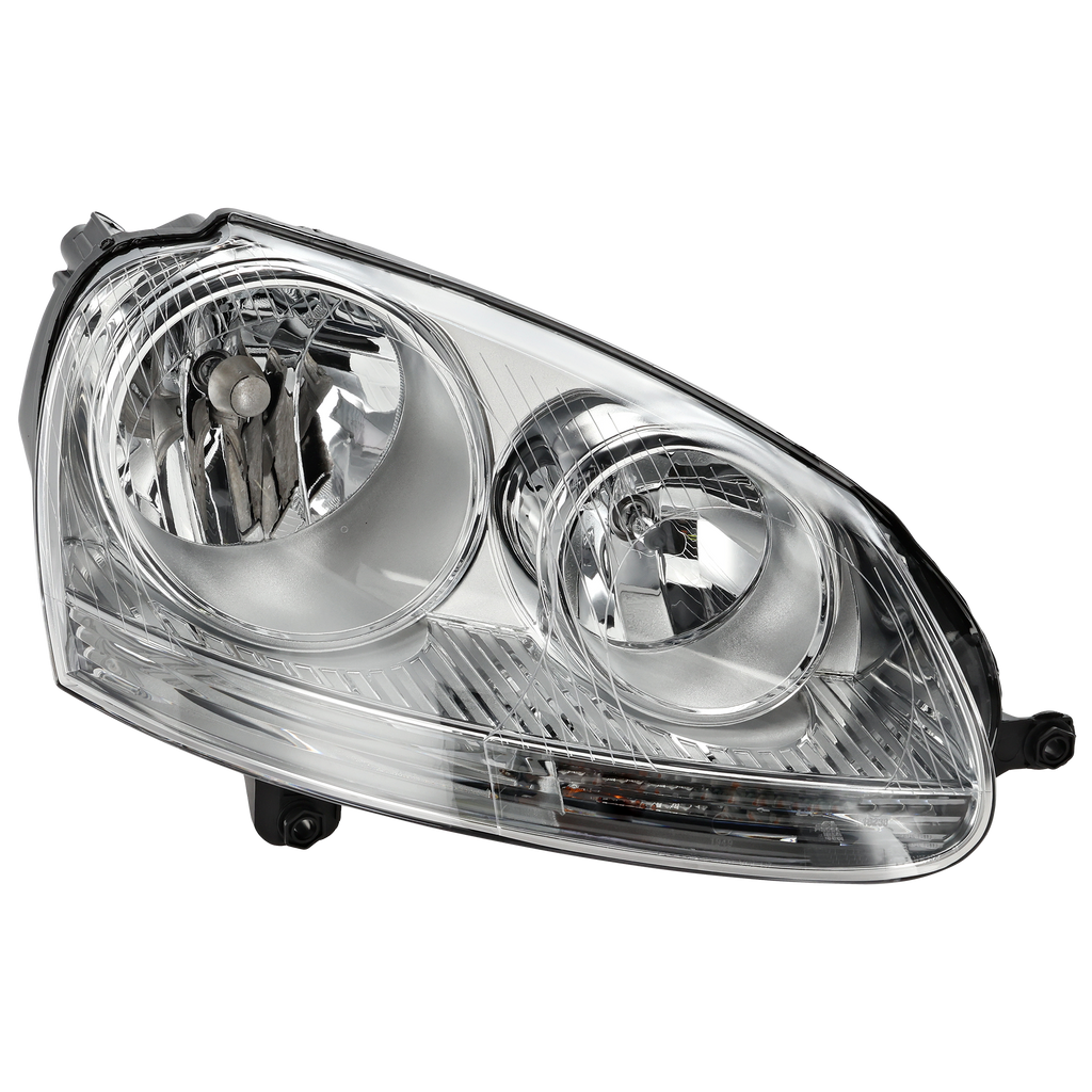 JETTA 05-10 HEAD LAMP RH, Assembly, Halogen, (05-05, 2.5/TDI Model)