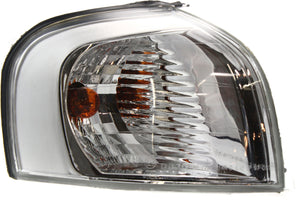 S80 04-06 CORNER LAMP RH, Assembly, Park/Signal Lamp, Chrome, Halogen Headlamp Type