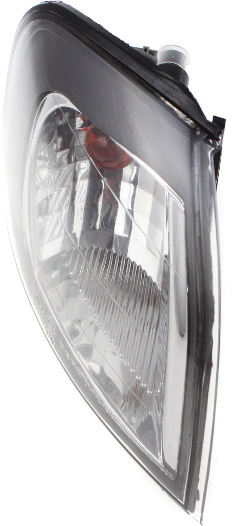 S80 99-03 CORNER LAMP RH, Assembly, Park/Signal Lamp, Black, Halogen Headlamp Type