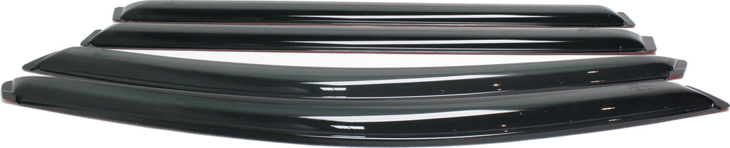 2004-2009 TOYOTA SIENNA; VENTVISOR 4PC ; Color: SMOKE; No Drll: