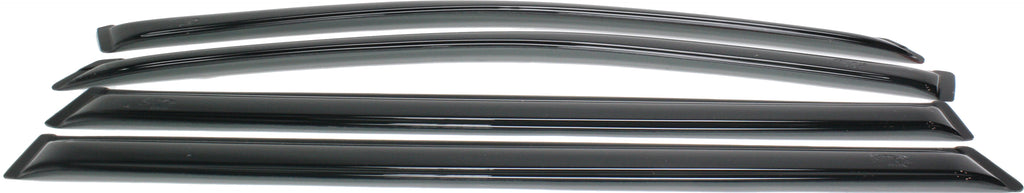 2004-2009 TOYOTA SIENNA; VENTVISOR 4PC ; Color: SMOKE; No Drll: