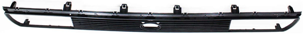 GOLF/JETTA 85-87 GRILLE, Plastic, Painted Black Shell and Insert