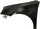 GTI 06-09/RABBIT 06-09 FRONT FENDER LH, Primed, w/o Side Lamp Hole - CAPA