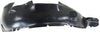 GOLF/JETTA 93-99 FRONT FENDER LINER LH, Plastic, Vacuum Form