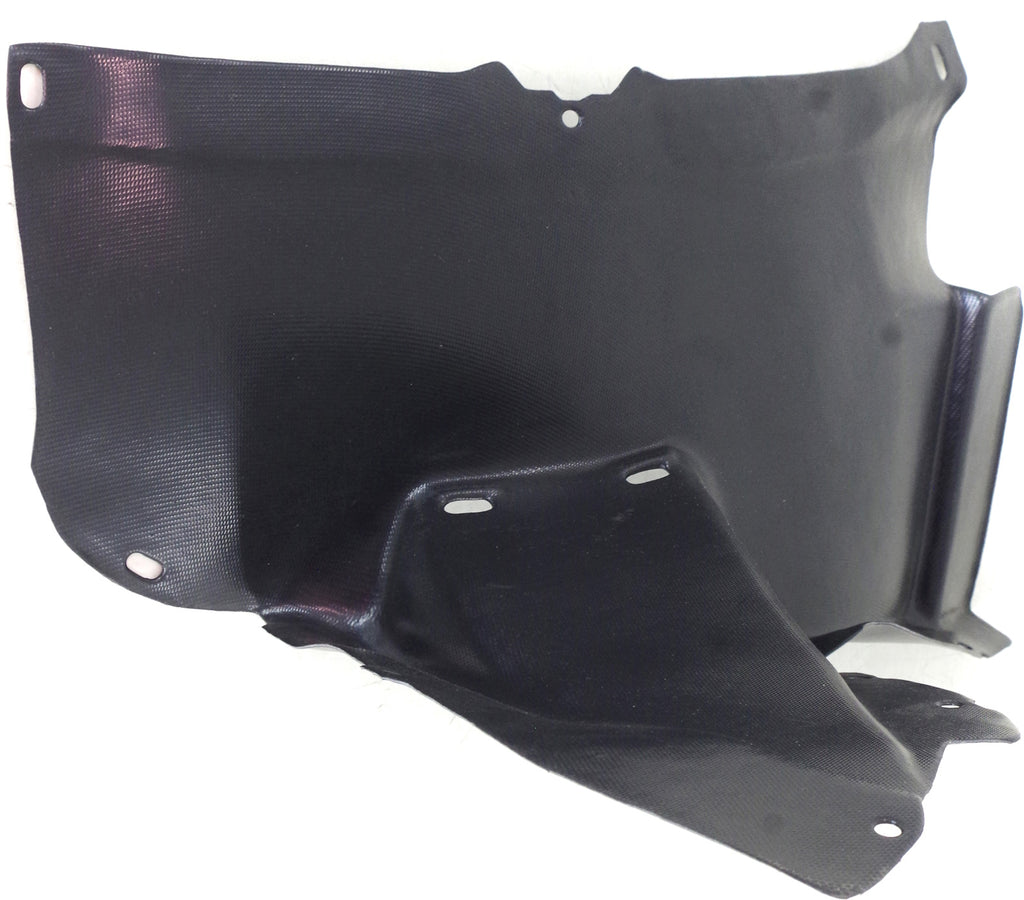 PASSAT 06-10 FRONT FENDER LINER RH, Front Section, Plastic, Vacuum Form