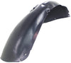 PASSAT 06-10 FRONT FENDER LINER RH, Rear Section, Plastic, Vacuum Form