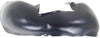 PASSAT 06-10 FRONT FENDER LINER RH, Rear Section, Plastic, Vacuum Form
