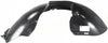 PASSAT 06-10 FRONT FENDER LINER LH, Rear Section, Plastic, Vacuum Form