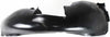 PASSAT 06-10 FRONT FENDER LINER LH, Rear Section, Plastic, Vacuum Form