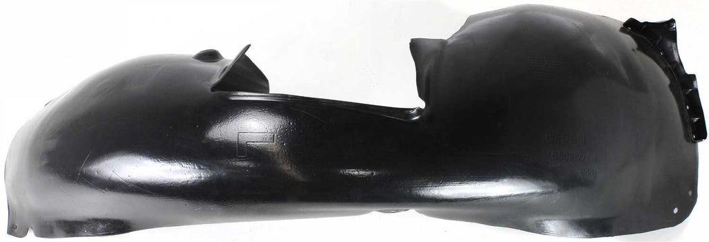 PASSAT 06-10 FRONT FENDER LINER LH, Rear Section, Plastic, Vacuum Form