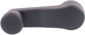 GOLF 93-06 / BEETLE 98-10 WINDOW HANDLE RH, (=LH), Black, (=REAR)