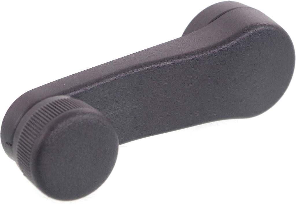 GOLF 93-06 / BEETLE 98-10 WINDOW HANDLE RH, (=LH), Black, (=REAR)