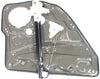 GOLF 99-10 REAR WINDOW REGULATOR RH, Power, w/o Motor, w/ Panel, 4-Door