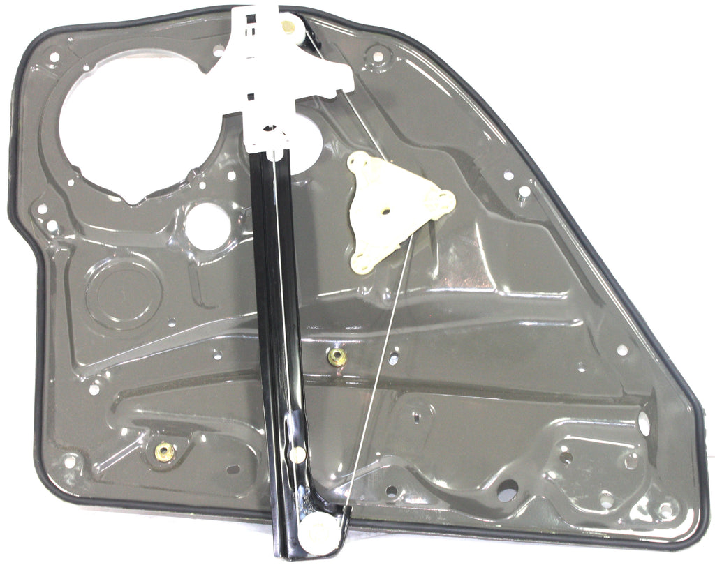 GOLF 99-10 REAR WINDOW REGULATOR RH, Power, w/o Motor, w/ Panel, 4-Door