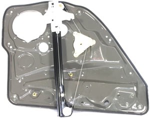 GOLF 99-10 REAR WINDOW REGULATOR RH, Power, w/o Motor, w/ Panel, 4-Door