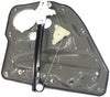 GOLF 99-10 REAR WINDOW REGULATOR RH, Power, w/o Motor, w/ Panel, 4-Door