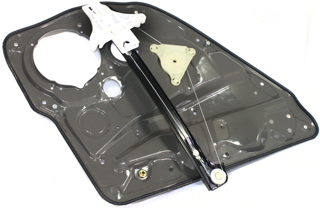 GOLF 99-10 REAR WINDOW REGULATOR RH, Power, w/o Motor, w/ Panel, 4-Door