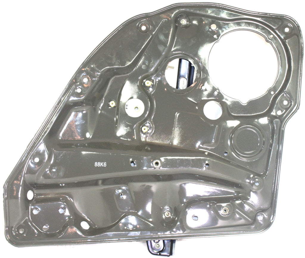 GOLF 99-10 REAR WINDOW REGULATOR RH, Power, w/o Motor, w/ Panel, 4-Door