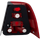 JETTA 04-05 TAIL LAMP LH, Lens and Housing, GL/GLS Models