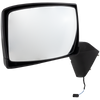 VOLVO VNL 04-14 HOOD MIRROR LH, Manual Adjust, Non-Folding, Heated, Paintable