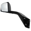 VOLVO VNL 04-14 HOOD MIRROR LH, Manual Adjust, Non-Folding, Non-Heated, Textured Black