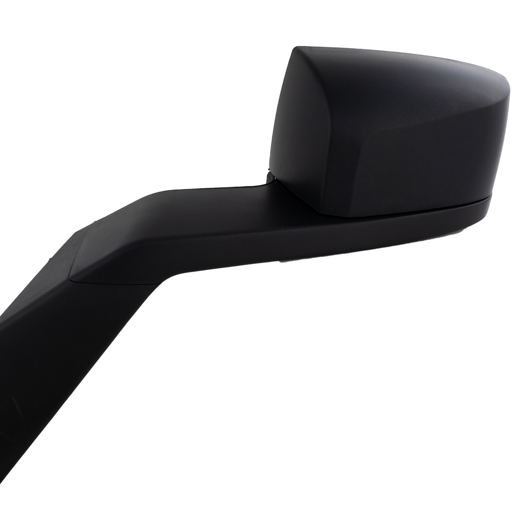VOLVO VNL 04-14 HOOD MIRROR LH, Manual Adjust, Non-Folding, Non-Heated, Textured Black