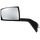 VOLVO VNL 04-14 HOOD MIRROR LH, Manual Adjust, Non-Folding, Non-Heated, Textured Black