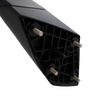VOLVO VNL 04-14 HOOD MIRROR LH, Manual Adjust, Non-Folding, Non-Heated, Textured Black