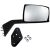 VOLVO VNL 04-14 HOOD MIRROR RH, Manual Adjust, Non-Folding, Non-Heated, Textured Black